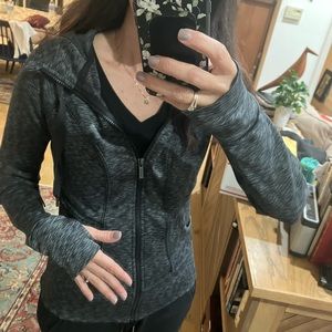 Heather gray Athleta jacket